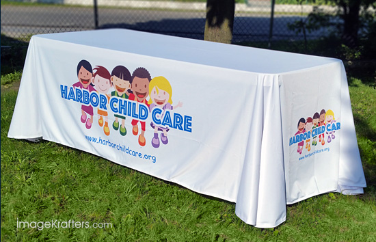 8ft Table Cover, Custom Tablecloth